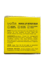 Sadoer Papaya Lip Repair Balm - Image 2