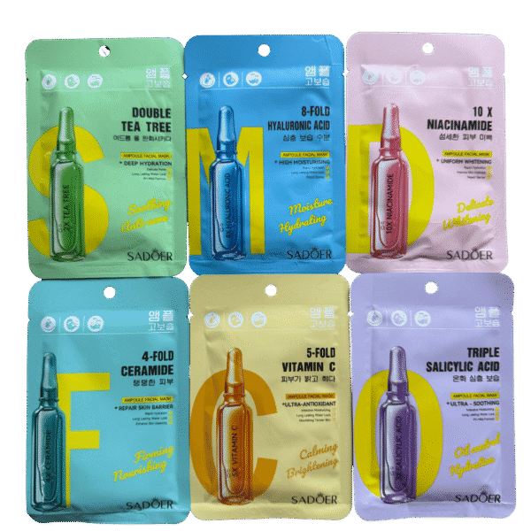 SADOER Ampoule Facial Mask Collection