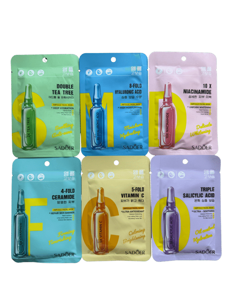 SADOER Ampoule Facial Mask Collection