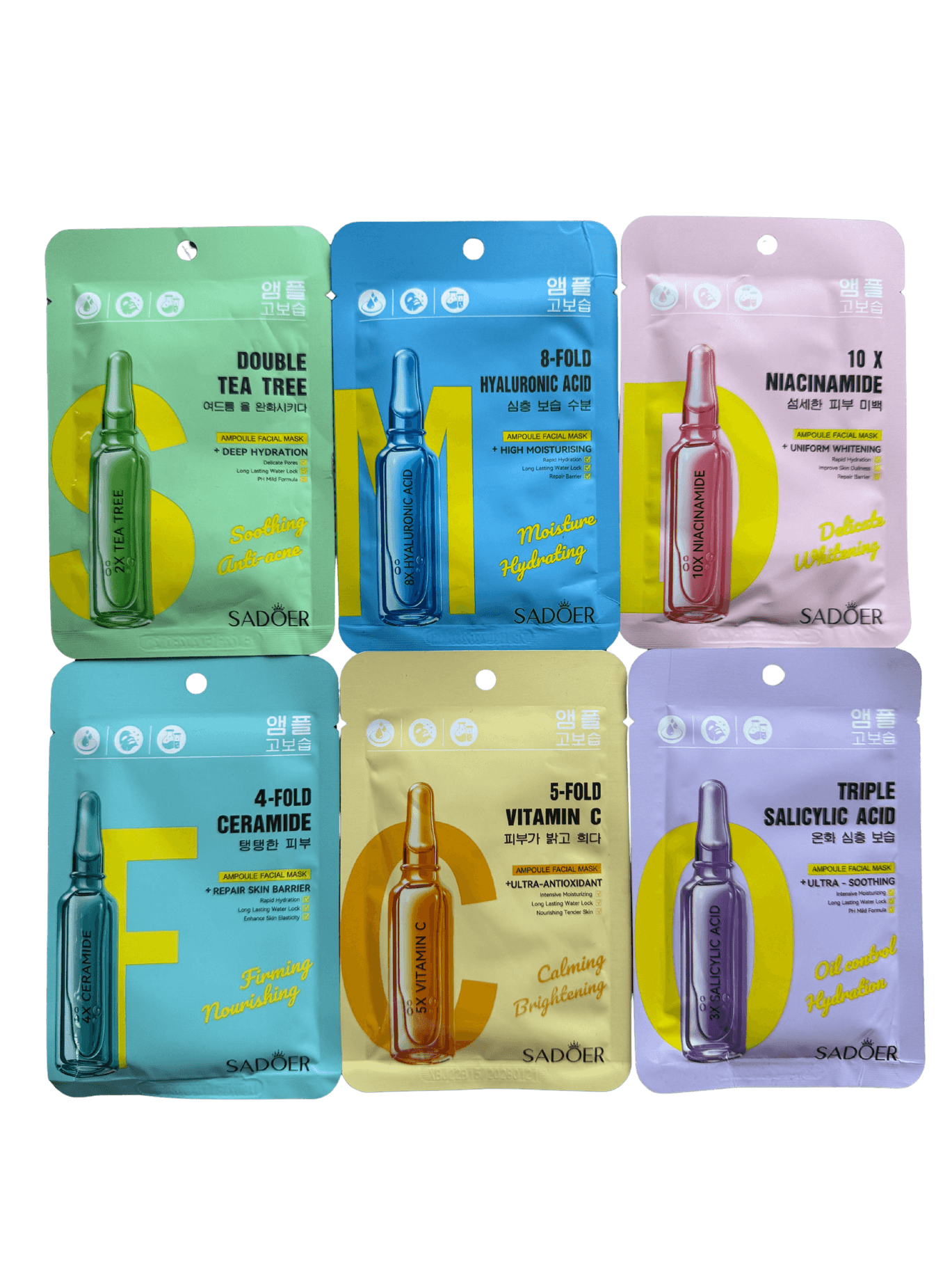 4953f183-96b2-4079-a23f-59748c6131dc SADOER Ampoule Facial Mask Collection