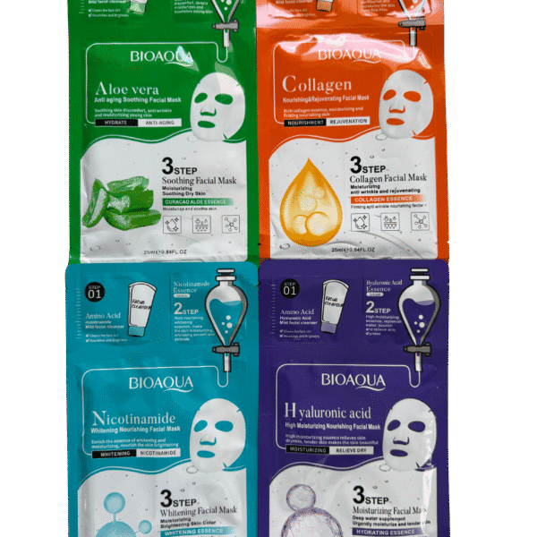Bioaqua 3-Step Facial Mask Series