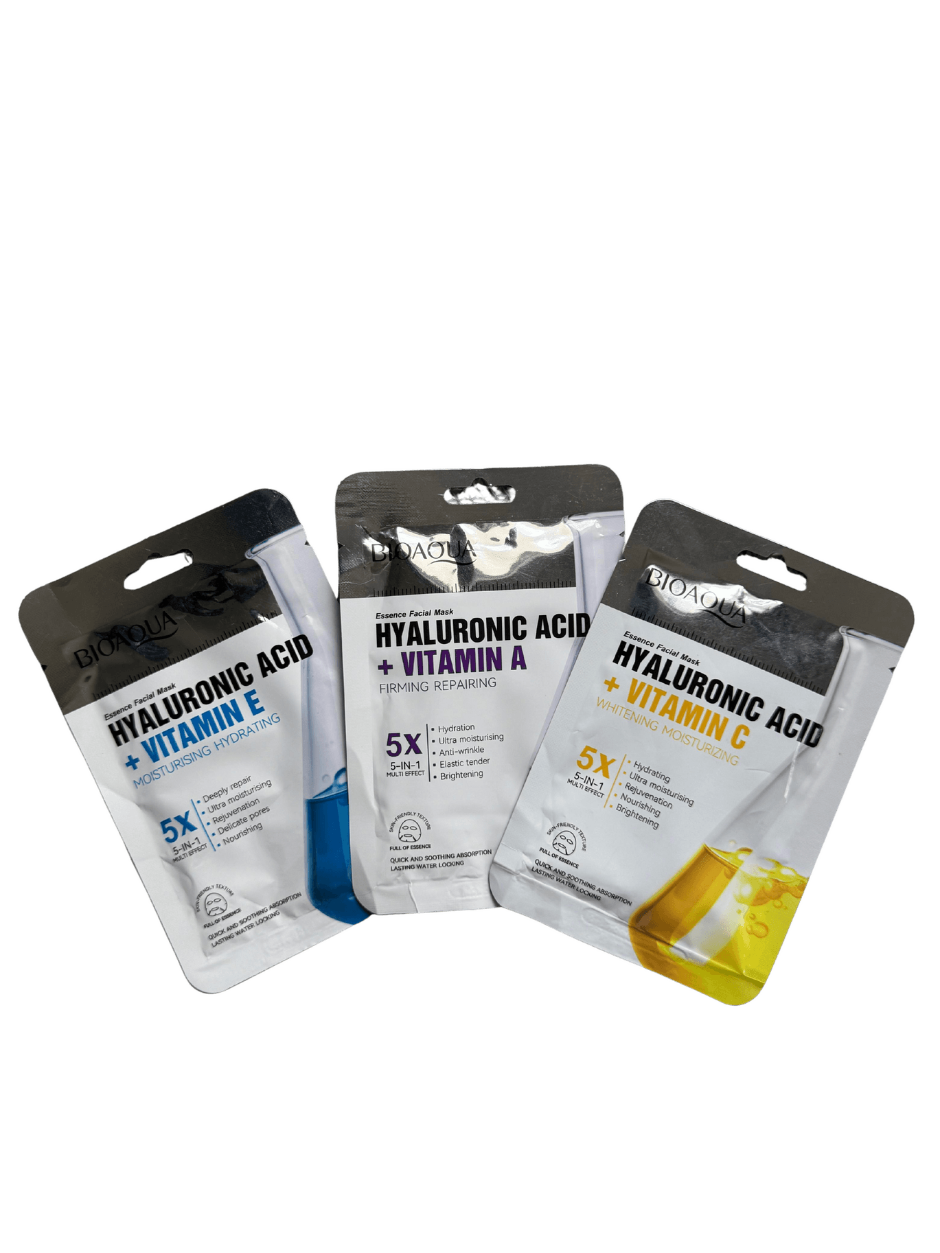 5ad11a21-c3cb-4a2a-b166-17851cc42295 BIOAQUA Hyaluronic Acid + Vitamin Facial Mask Collection