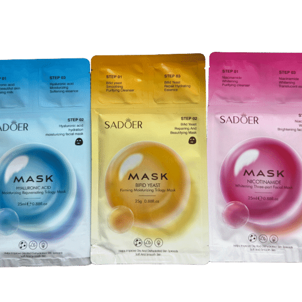 SADOER 3-Step Trilogy Facial Mask Collection
