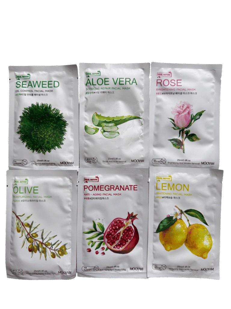 MOOYAM Real Nature Facial Mask Collection