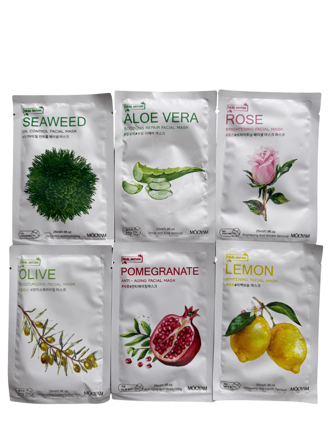 702b3e6a-7969-4ecf-8e71-d529a654e0d5 MOOYAM Real Nature Facial Mask Collection
