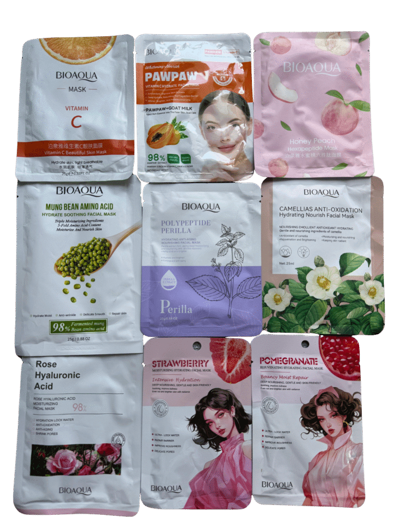 Bioaqua Premium Facial Mask Collection