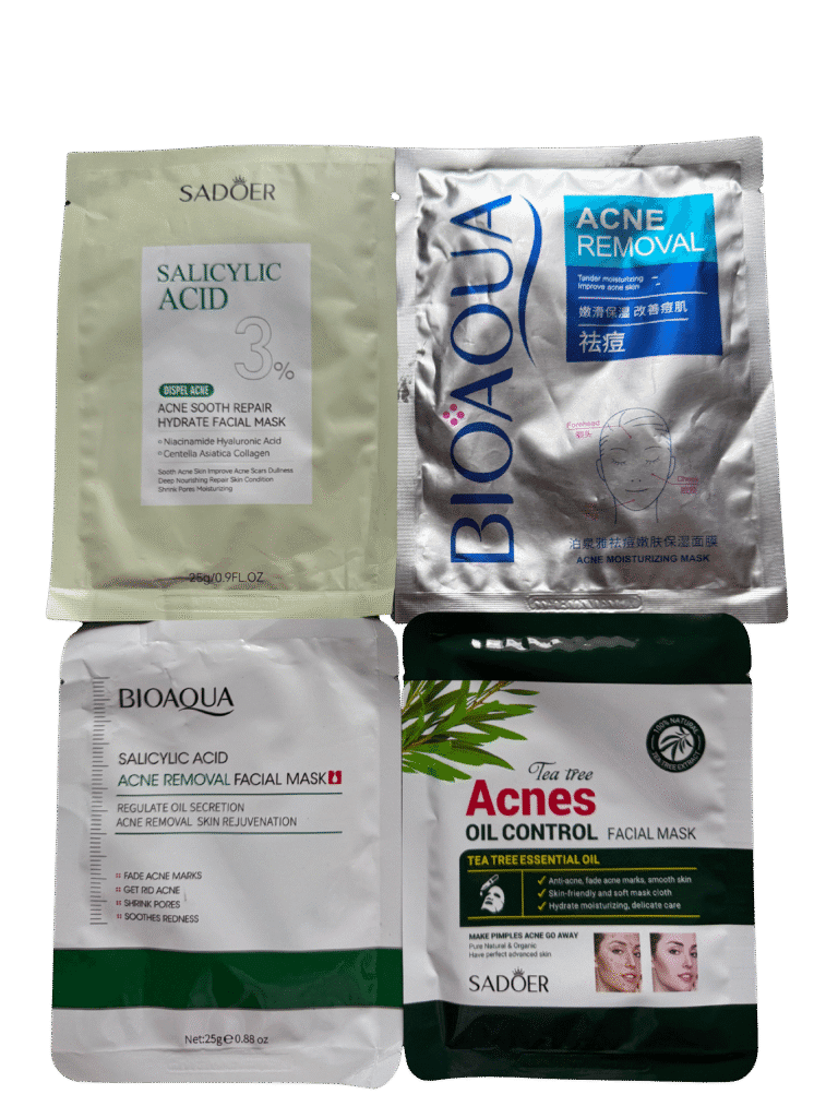 Acne Removal Sheet Masks Collection