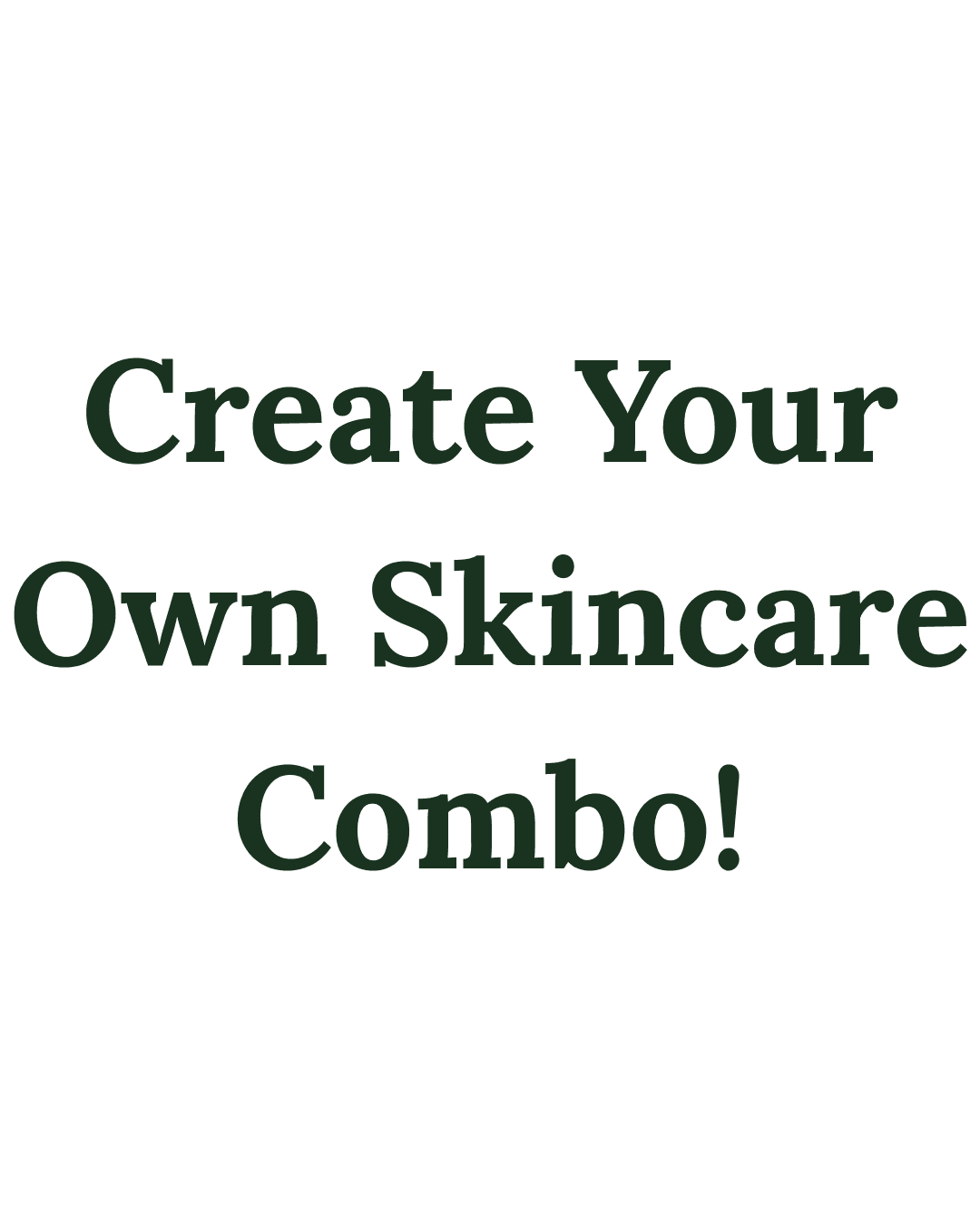 Create Your Own Sheet Mask Combo! create your own skincare combo