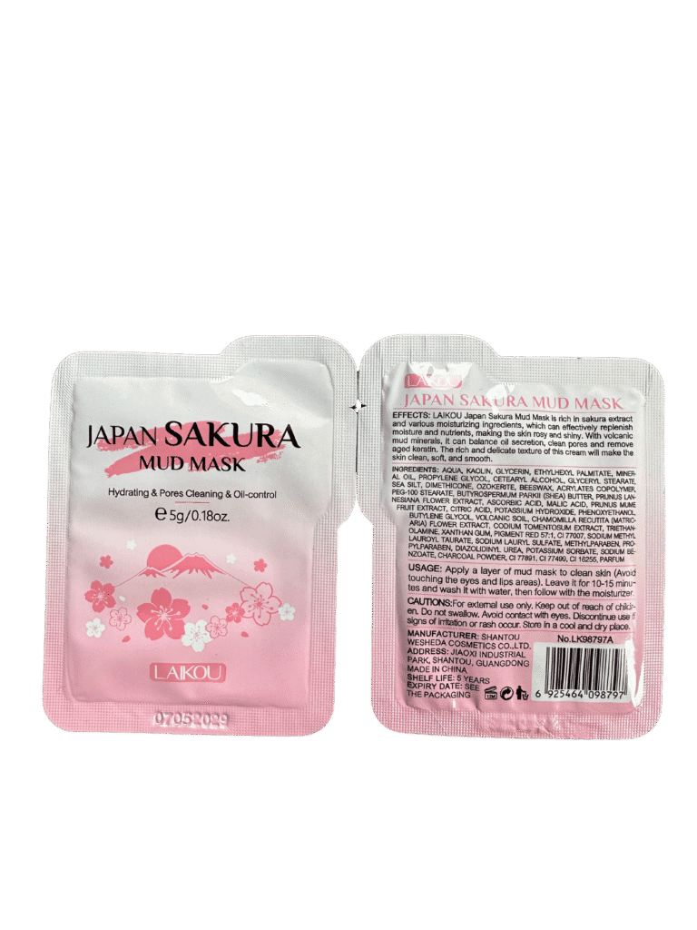 laikou japan sakura mud mask