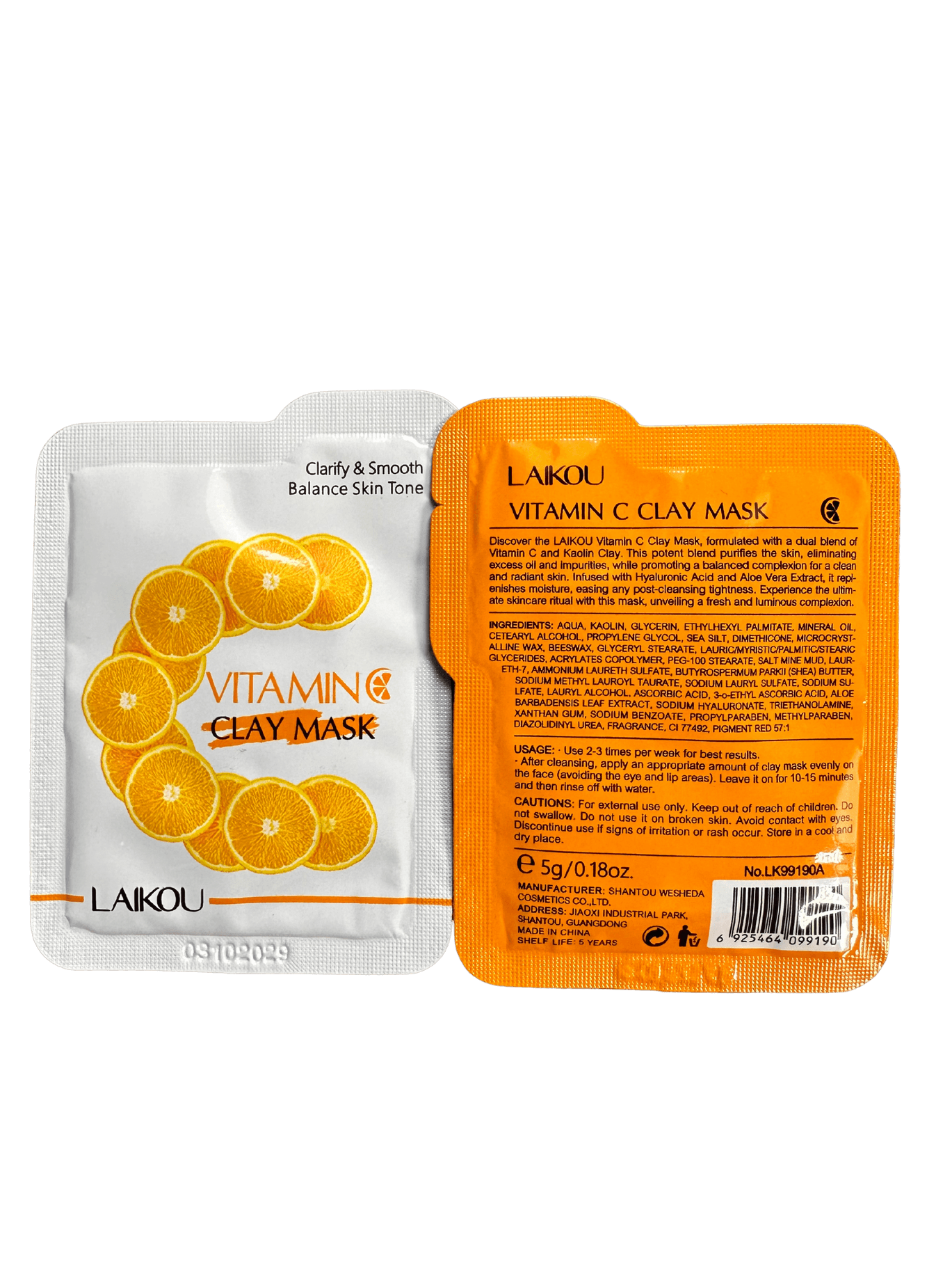 d409f544-0885-40e4-9622-c828d7f3a584 laikou vitamin c clay mask