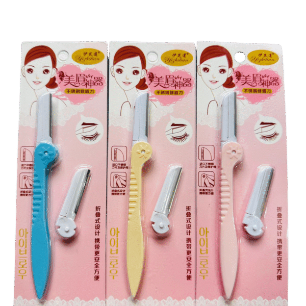 eyebrow & facial hair razor