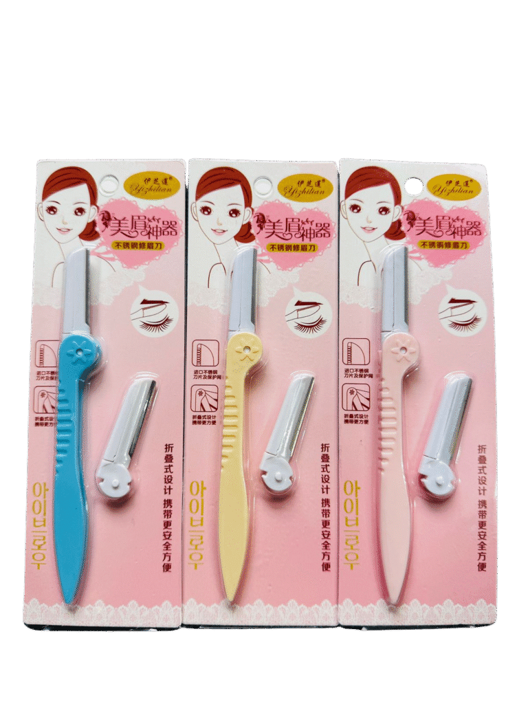 eyebrow & facial hair razor