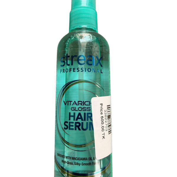 streax professional vitariche gloss hair serum