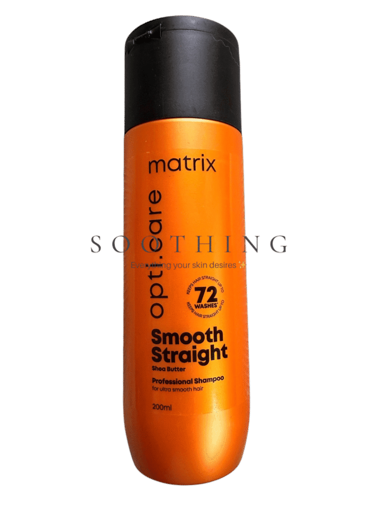 Matrix Opti Care Smooth Straight Shea Butter Professional Shampoo