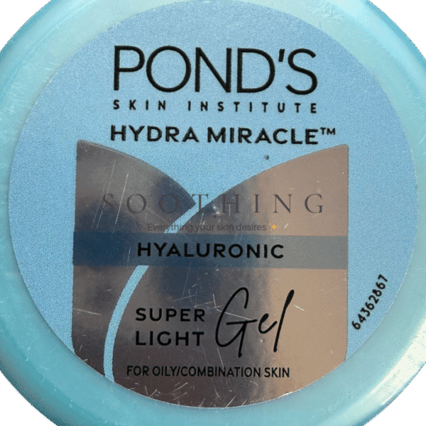 ponds hydra miracle hyaluronic super light gel