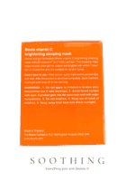 Boots Vitamin C Brightening Sleeping Mask 50ml | 2X Vitamin C + Yuzu Extract | Overnight Radiance Treatment for All Skin Types - Image 2