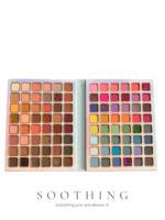 IGOODCO Flowers Alice's Garden 96 Color Eyeshadow Palette | Matte Shimmer Glitter | Complete Rainbow Collection - Image 2