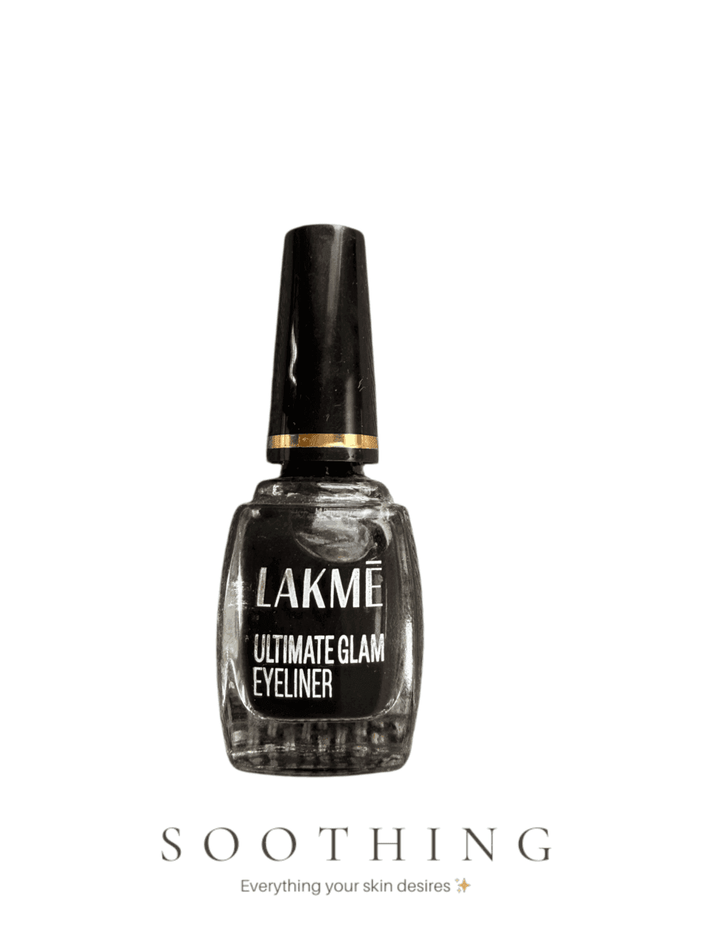 Lakme Ultimate Glam Eyeliner liquid black precision brush tip long-lasting formula Lakmé Ultimate Glam Eyeliner | Long-Lasting Liquid Eyeliner | Precision Brush Tip | Intense Black - Image 1